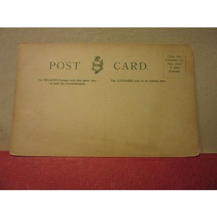 ROUGH SEAS AT WILDERSMOUTH, ILFRACOMBE, unused antique postcard by Hartmann =