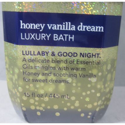 Bath & Body Works Aromatherapy Sleep 15 oz Honey Vanilla Dream luxury Bath