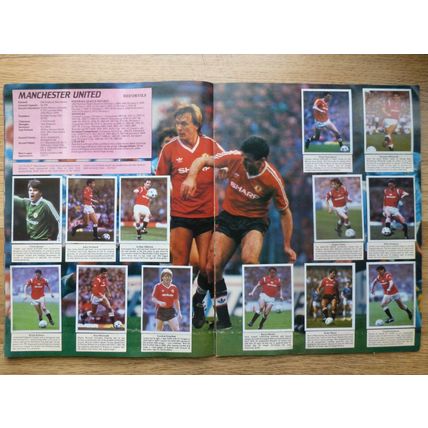 Daily Mirror Stick With Soccer 1986-87 - Complete Sticker Album