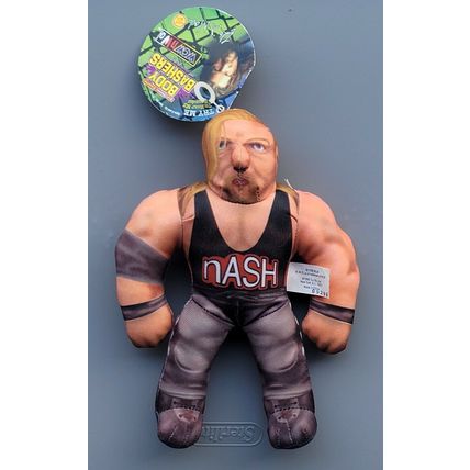 wwf ljn hasbro wrestling superstars 9" kevin nash talking body bashers figure