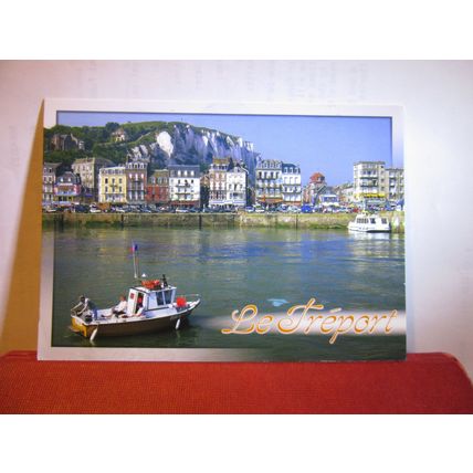 LE TREPORT, LA NORMANDIE, FRANCE used postcard 2004 pm =