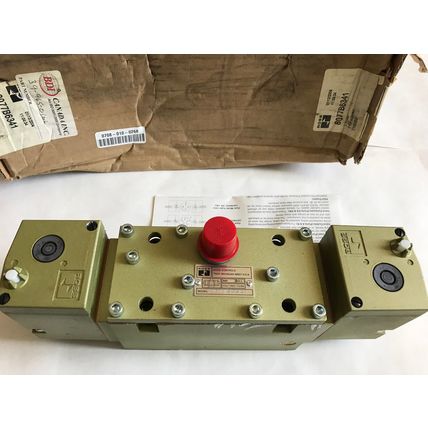 NEW ROSS 8077B6341 PNEUMATIC VALVE SAE 500, 115 VAC NIB NE2-1,110/50,ES
