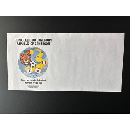 Cameroun 2002 Mi. 1245 - 1245 blank FDC Football FIFA Coupe Monde Japon Corée