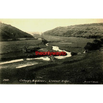 Colhugh Meadows, Llantwit Major, Wales, 2821 Royal Photographic Postcard