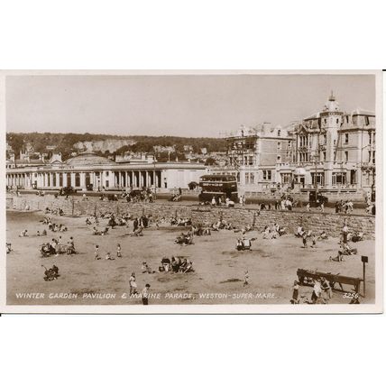 PC19261 Winter Garden Pavilion. Marine Parade. Weston Super Mare. RP