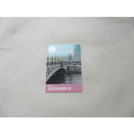 Panini Paris 2024 Olympics - 7 Pont Alexandre III Trading Card