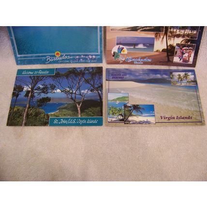 ST JOHN US VIRGIN ISLAND BARBADOS POSTCARDS