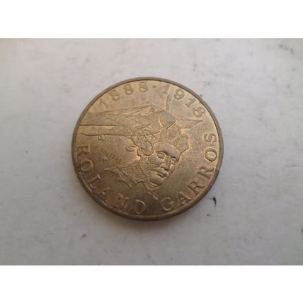 France - Commemorative 10 franc coin - dated 1988 - Roland Garros