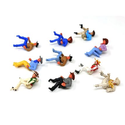 Vintage TIMPO Sitting Down COWBOY Drivers x 10. CHOOSE £4.99 each (Multibuy).
