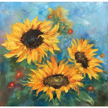 Oil Painting Sunflowers Wall Art Flowers
