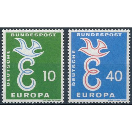 EUROPA - West Germany 1958 - MNH - MiNr 295/6