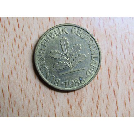 1988g 10 Pfennig Germany Coin