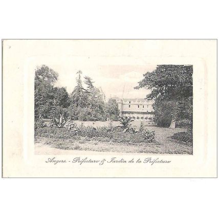 49 - Angers - préfecture et jardin