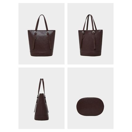 Genuine Leather Women Handbags Tote Purse Shoulder Bag Red