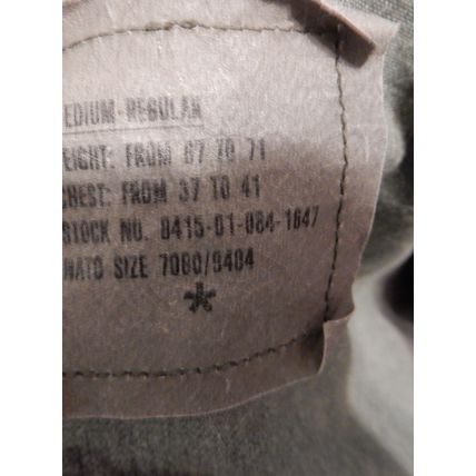 Vintage US Army Woodland Camo light Jacket Medium Regular