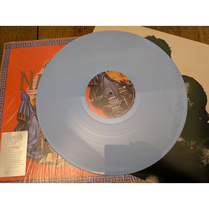NAZARETH Rampant LP UK blue vinyl record 1975 HARD ROCK 1970s 2019 remaster EX