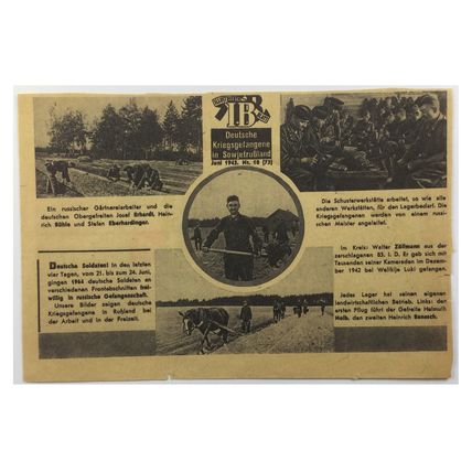 Original WW2 Russian/Soviet Air Drop Leaflet. - Code 2592. - 1943.