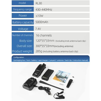 KSUN 2 Pack Two Way Radios Walkie Talkies Long Range 100 Miles, Built in Relay f