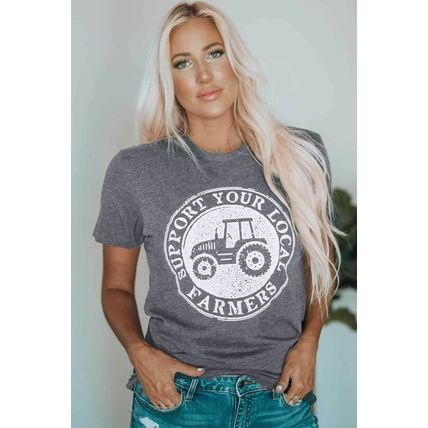 SUPPORT YOUR LOCALFARMERS Graphic Tee