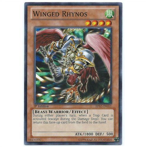 YuGiOh War of the Giants - BP02-EN051 - Winged Rhynos - 1st Edition