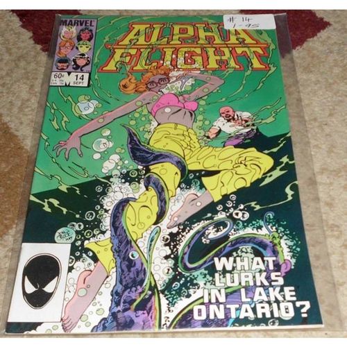 Alpha Flight (1983 1st Series) # 14.......September 1984