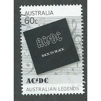 AUS 2013 60c 'AUSTRALIAN LEGENDS- AC/DC' FINE USED (EBID38-170)