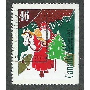 CAN 1991 46c 'CHRISTMAS ' FINE USED (EBID38-885)