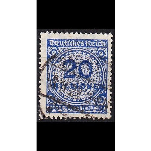 GERMANY REICH [1923] MiNr 0319 AP ( O/used )
