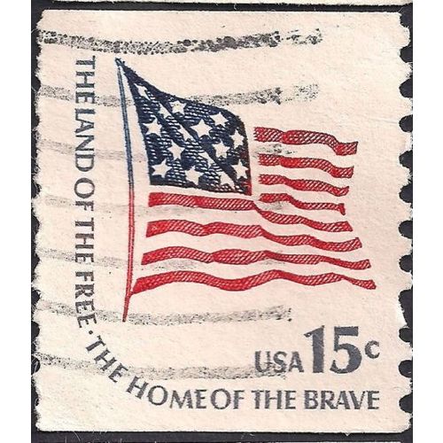 USA, Fort McHenry flag, grey 1978, 15c, #2