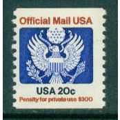 O135 20c Eagle Fine MNH Q1338