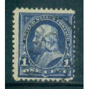 Used 264 1c Benjamin Franklin Average M02911