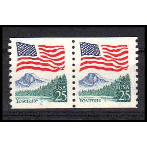 2280a 25c U.S. Flag Very Fine MNH CNP Left 6 PA1073