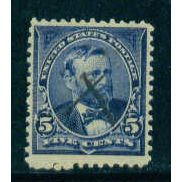 Used 281 5c Ulysses S. Grant Fine M04695