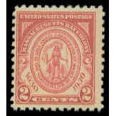 682 2c Massachusetts Just Clears MNH M07064