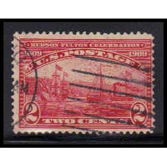 Used 372 2c Hudson-Fulton Barely Clears K0253