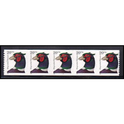 3055 20c Ring Necked Pheasant Fery Fine MNH PNC 1111/5 KA8125