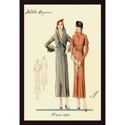 Fashions for Urban Ladies 20 x 30 Poster