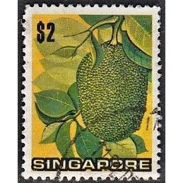 Singapore, 1973 $2 Jackfruit, SG 222 (Scott #199), used