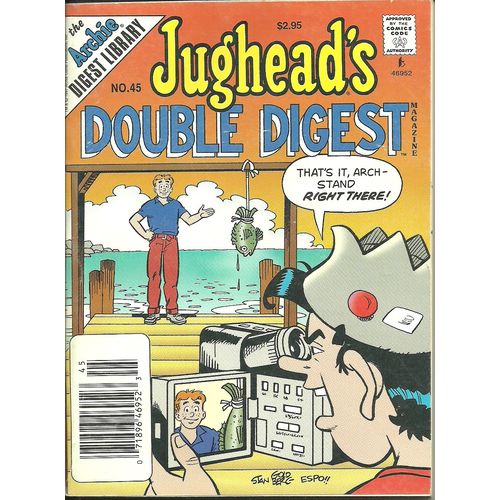 Jughead's Double Digest Magazine Comic #45 July 1997 Archie Digest Library