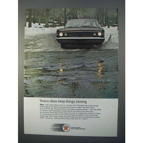 1966 Texaco Oil Ad - Ideas