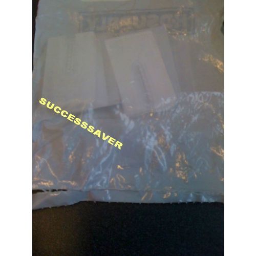 8 Pack White 1-1/4 X 2 Plastic Toilet Wedges 500532