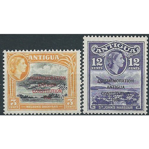 Antigua 1960 New Constitution Set SG138-139 Unmounted Mint ...