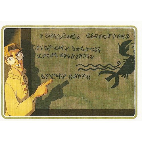 Panini's Disney's Atlantis: The Lost Empire Sticker Collection - Sticker No. 46