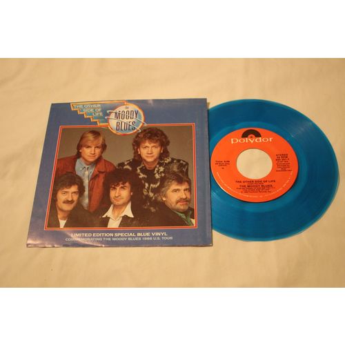 The Moody Blues Limited Edition Color Vinyl 45 & Picture Sleeve-THE OTHER SIDE O
