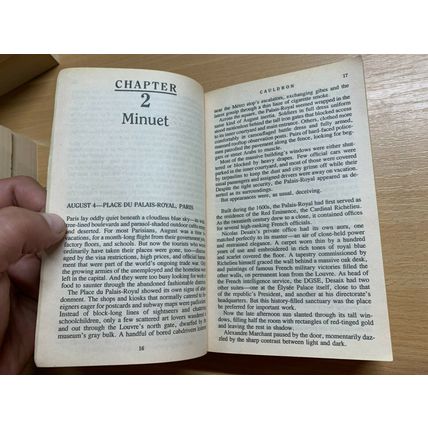 1994 LARRY BOND "CAULDRON" WAR FICTION USA PAPERBACK BOOK (P3)