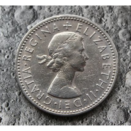 1962 Queen Elizabeth II Cupro-Nickel Shilling 1/- British English