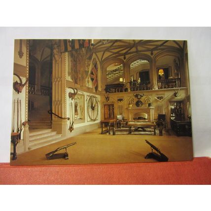 GUARDROOM, Belvoir Castle, Grantham, unused postcard pub. 1987 =