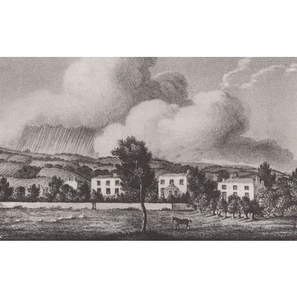 Montpelier Gloucester Victorian Art Sketch Painting Postcard