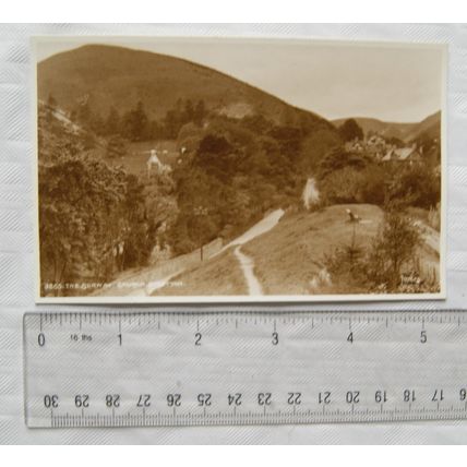 vintage Postcard The Burway, Church Stretton