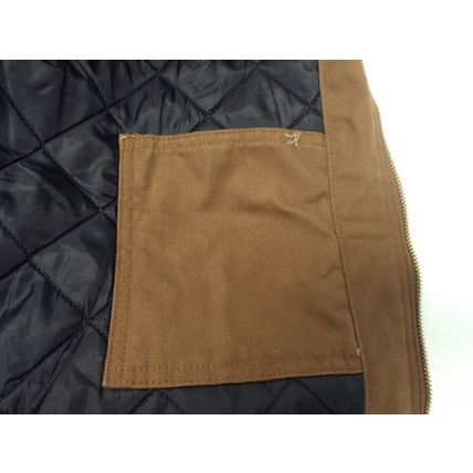 New Mens 2XL XXL DICKIES Eisenhower Insulated Padded Brown Jacket $90 TJ15